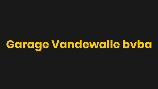 Garage Vandewalle